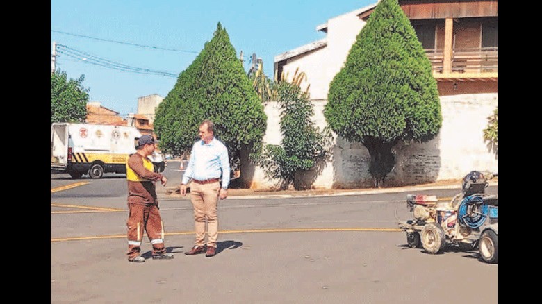 Nova Odessa instala nova rotatória em cruzamento do Jd. Santa Rita 1