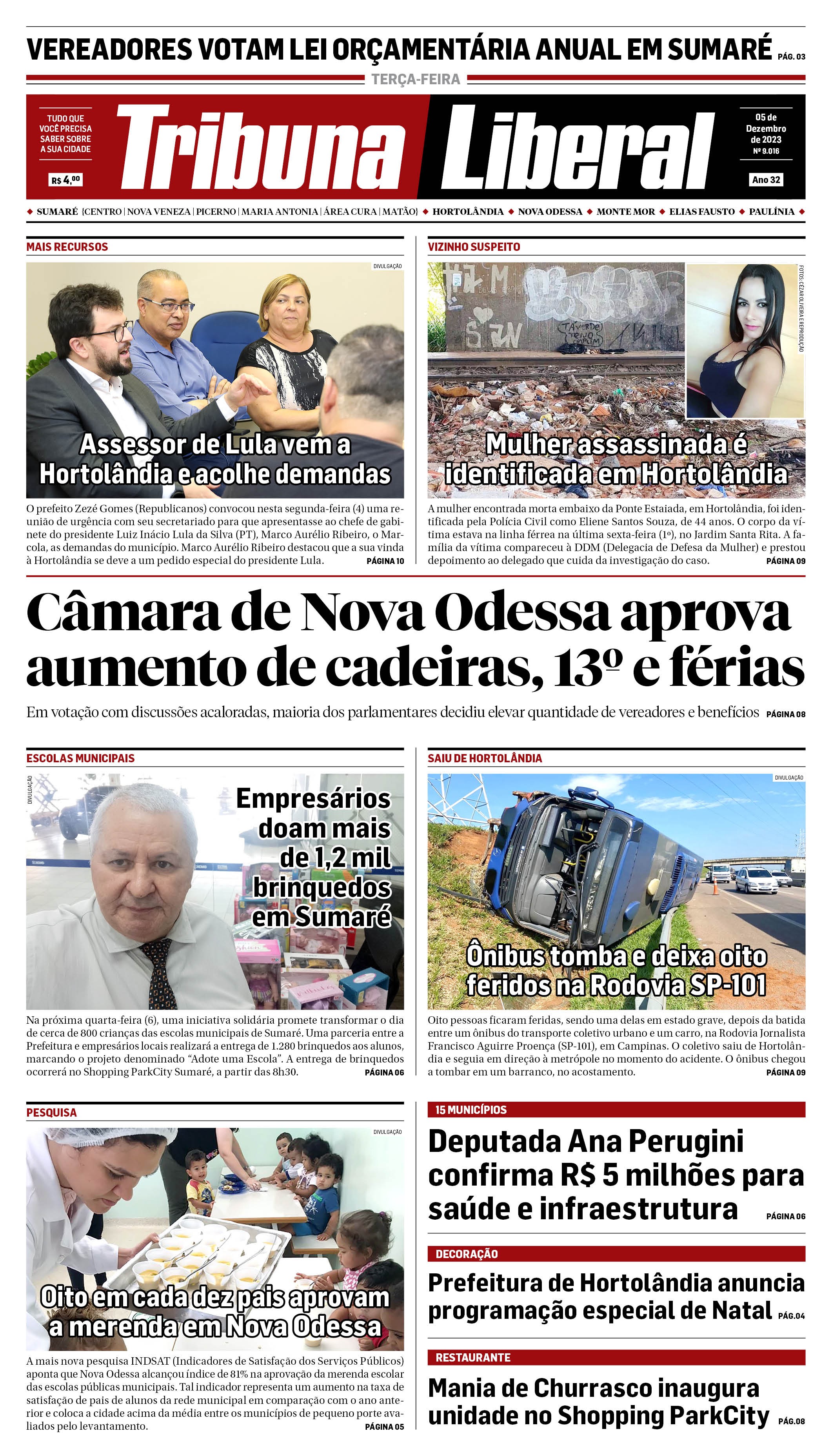 Edição de Terça-Feira - 05-12-2023