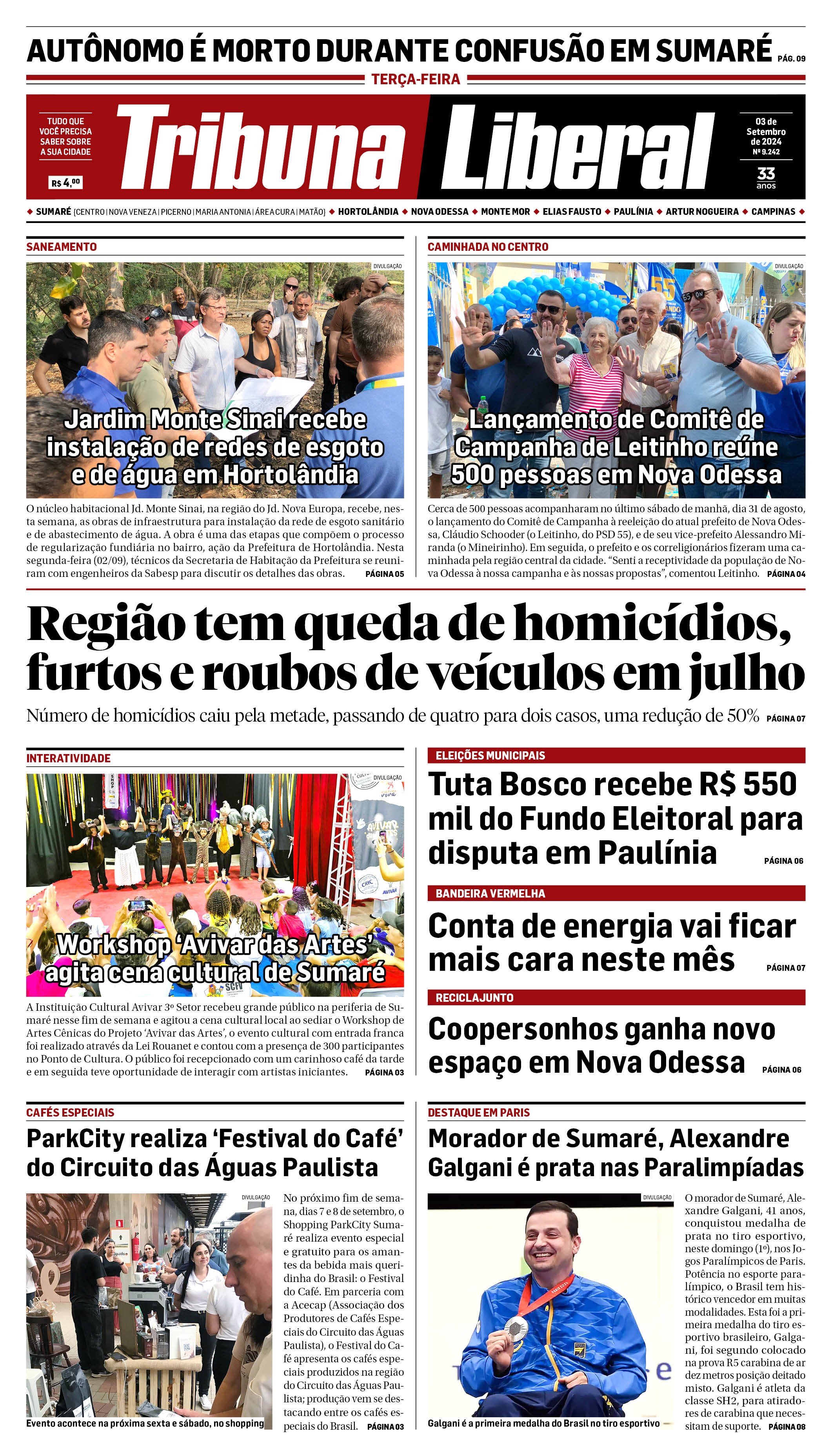 Edição de Terça-Feira - 03-09-2024