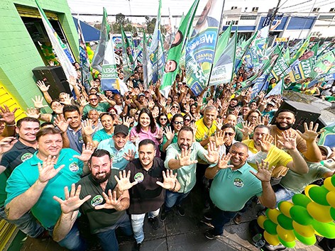 Coligação ‘Sumaré para Todos’, de Henrique do Paraíso, inaugura comitê eleitoral na Área Cura