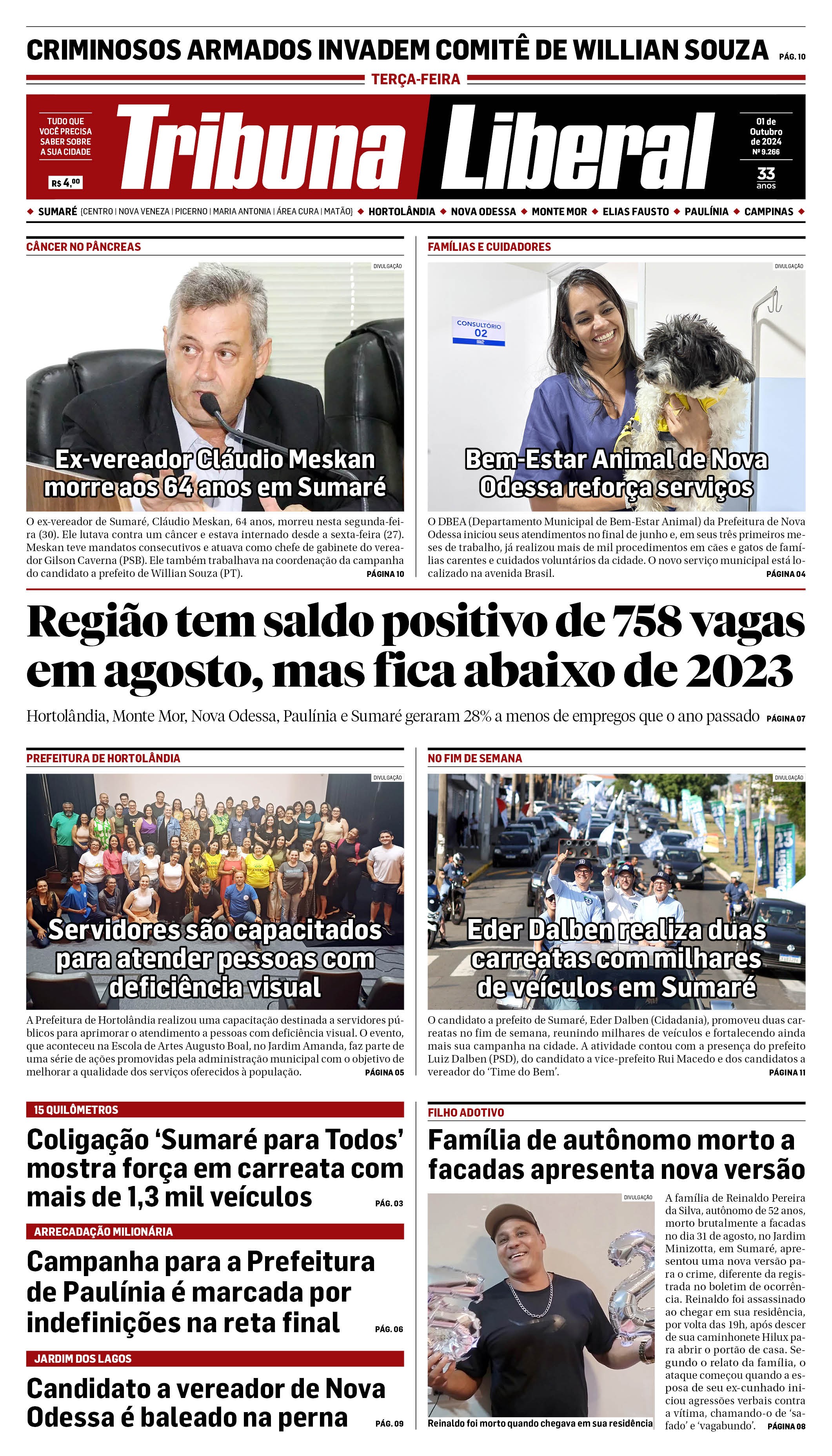 Edição de Terça-Feira - 01-10-2024