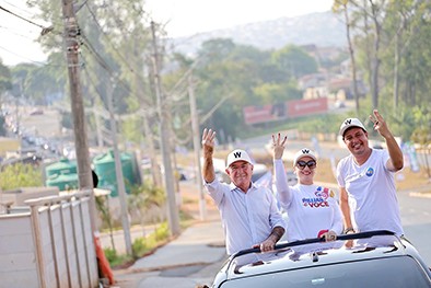 No último domingo de campanha, Willian e Décio repetem carreata histórica em Sumaré