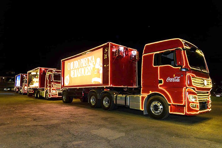 Caravana de Natal da Coca-Cola Femsa passa por Sumaré em 9 de dezembro