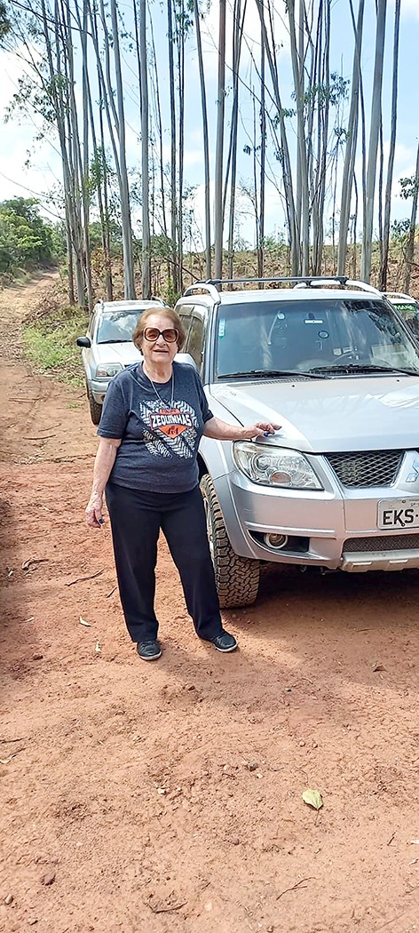 Aos 90 anos, Dona Arlete faz da aventura uma filosofia de vida nas trilhas 4x4