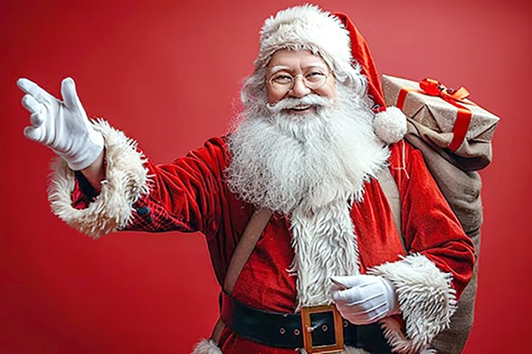 Papai Noel chega de helicóptero no Paulínia Winner Mall neste domingo