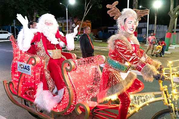 Parada Mágica de Natal da Acias será realizada dia 19 de dezembro