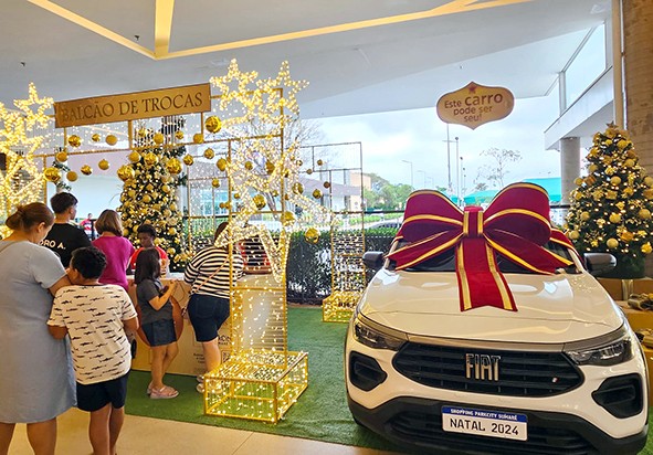 Campanha do Shopping ParkCity com sorteio de carro zero quilômetro segue até o dia 5 de janeiro