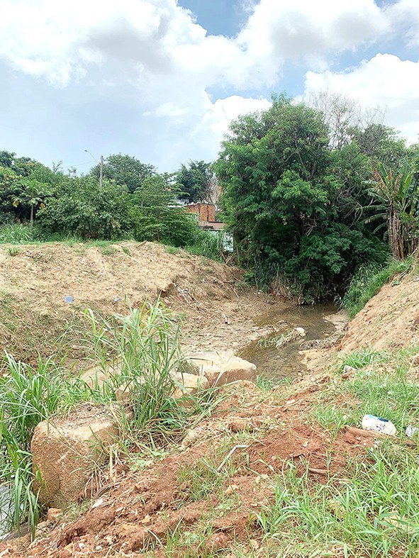 Moradores pedem limpeza às margens da Estrada Municipal Valêncio Calegari